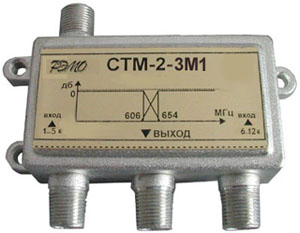 Фильтр сложения телевизионных сигналов СТМ-2-3М1